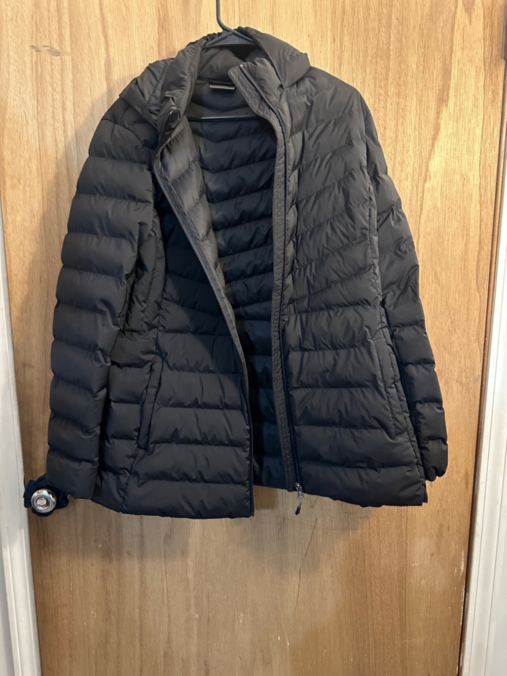 Black Quilted Puffer Jacket